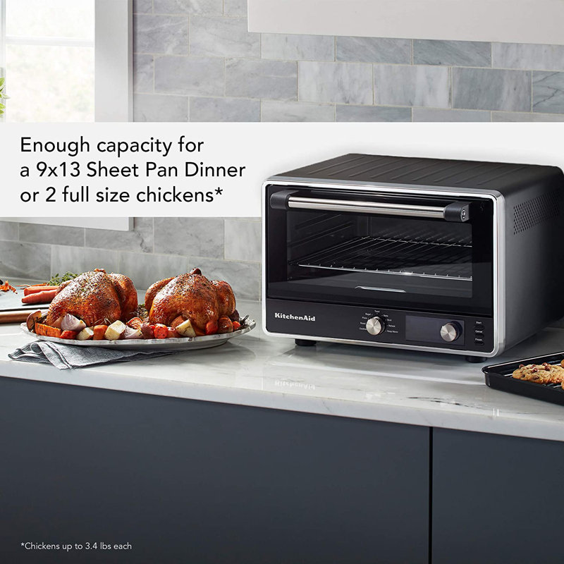 KitchenAid® Digital Countertop Oven with Air Fry & Reviews Wayfair